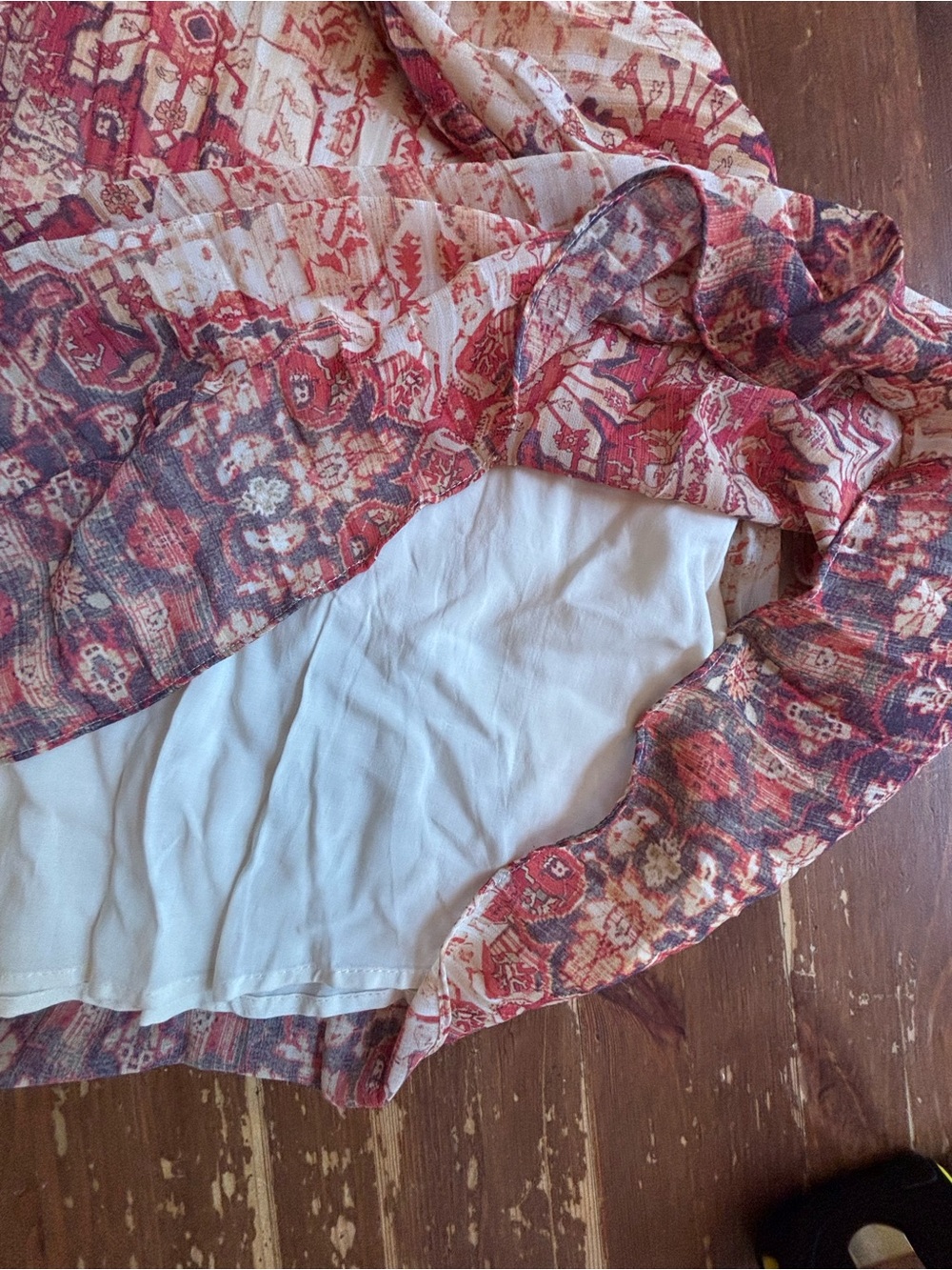 Anthropologie Akemi and Kin pleated Laurel Canyon midi skirt. Small. NWT - Picture 10 of 12